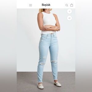 Boyish The Billy High Rise Rigid Skinny Jean